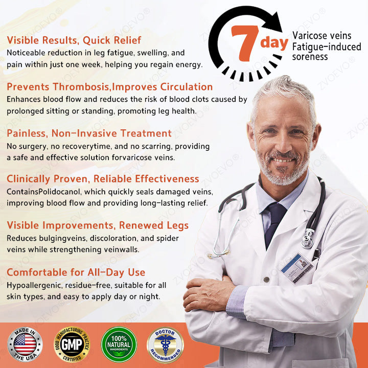 🌿🌟Zvoevo® Vein Ease Microneedle Care Patch(For Spider Veins, Varicose Veins, Swelling & Leg Fatigue) - Last Day Promotion 50% OFF