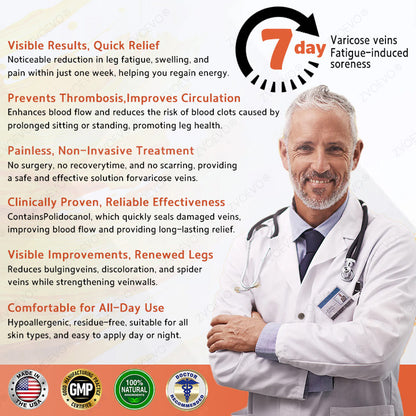 🌿🌟Zvoevo® Vein Ease Microneedle Care Patch(For Spider Veins, Varicose Veins, Swelling & Leg Fatigue) - Last Day Promotion 50% OFF