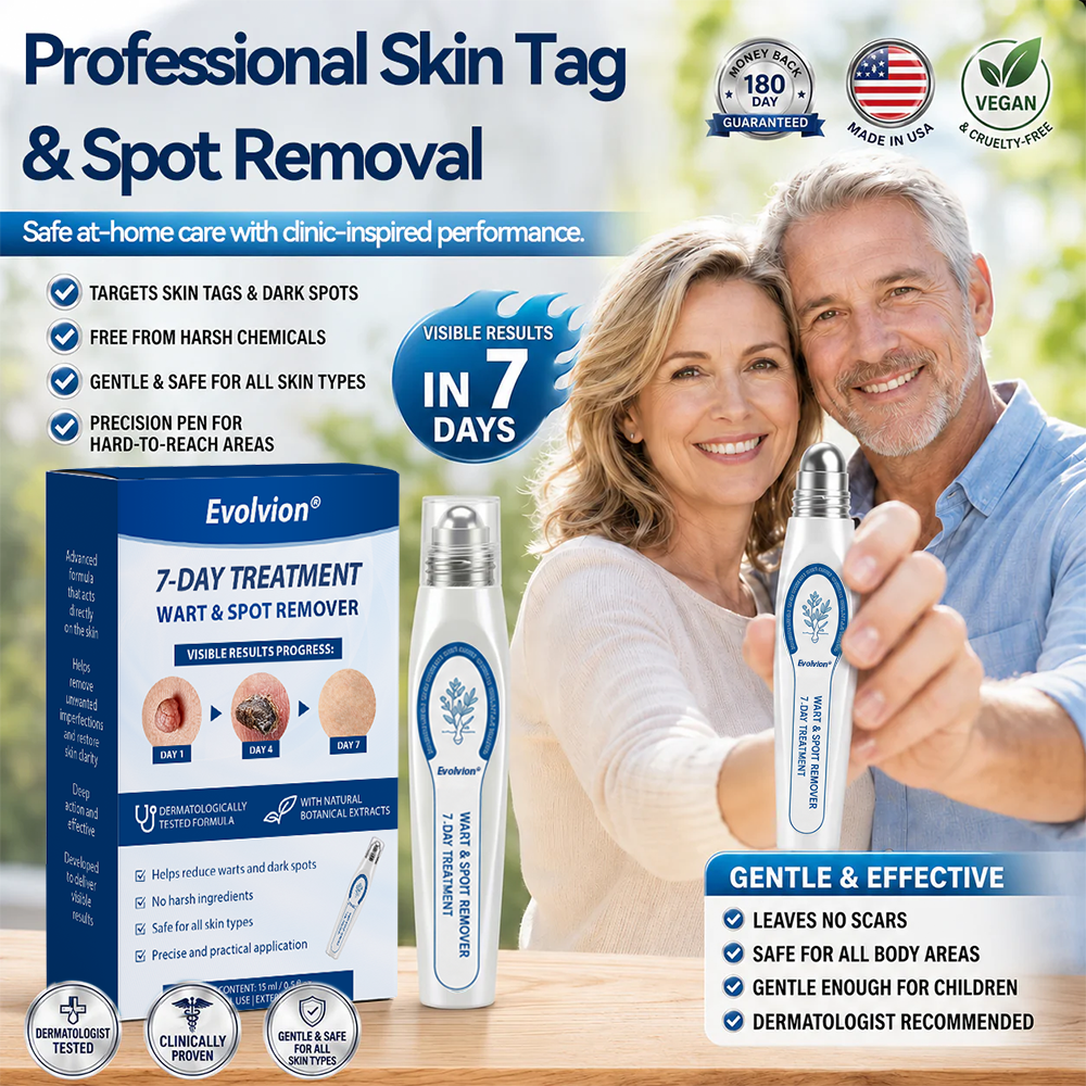 🌿✨Evolvion® 7-Day Skin Tag & Spot Eraser Painless & Scar-Free Advanced Imperfection Remova𝗜 Ro𝗜𝗜erba𝗜𝗜 Pen 🌵 🌵