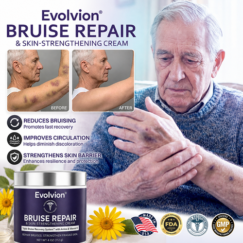 👩‍⚕️Evolvion® Bruise Repair & Skin-Strengthening Cream-Advanced daily care for bruise-prone skin