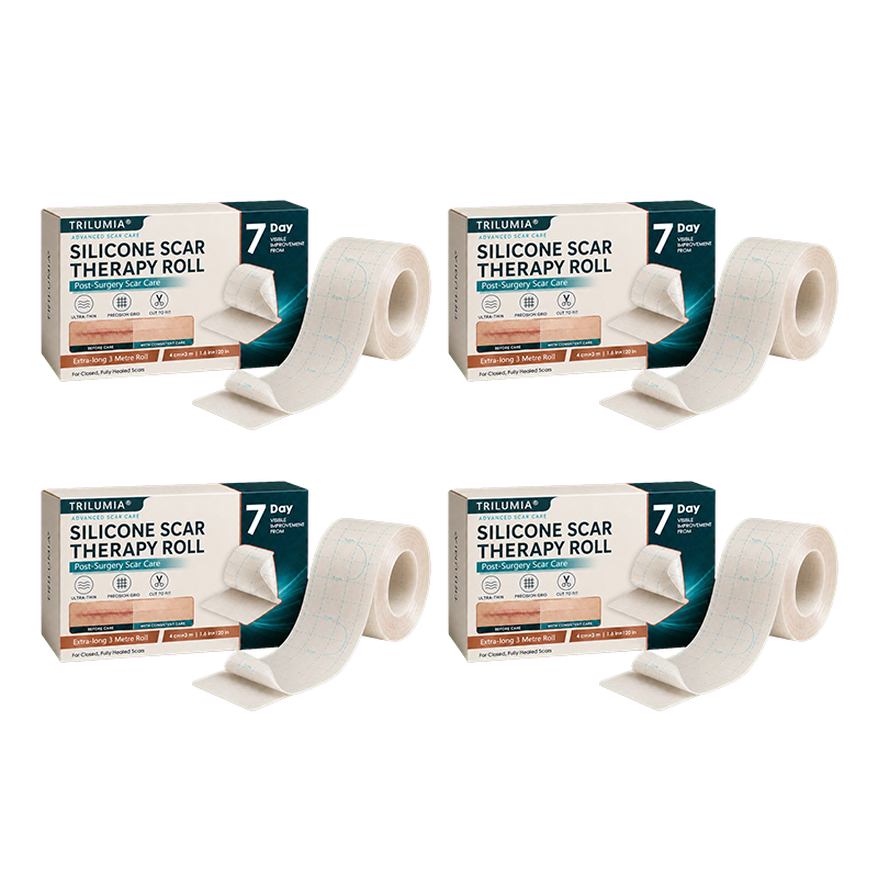 👩‍⚕️👩‍⚕️Trilumia® Silicone Scar Therapy Roll — Custom-Fit Care for Long, Raised Surgical Scars