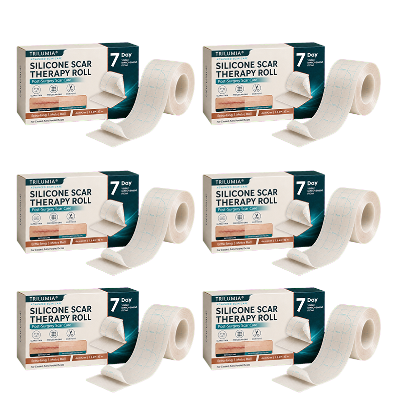 👩‍⚕️👩‍⚕️Trilumia® Silicone Scar Therapy Roll — Custom-Fit Care for Long, Raised Surgical Scars
