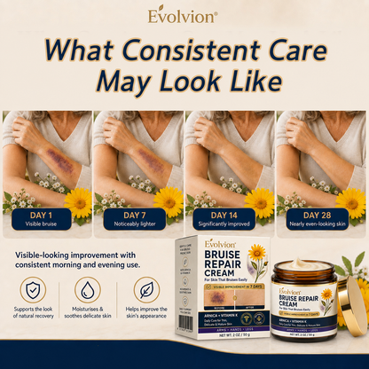 🌿💐Evolvion® Bruise Repair Cream-Advanced daily care for bruise-prone skin