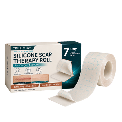 👩‍⚕️👩‍⚕️Trilumia® Silicone Scar Therapy Roll — Custom-Fit Care for Long, Raised Surgical Scars