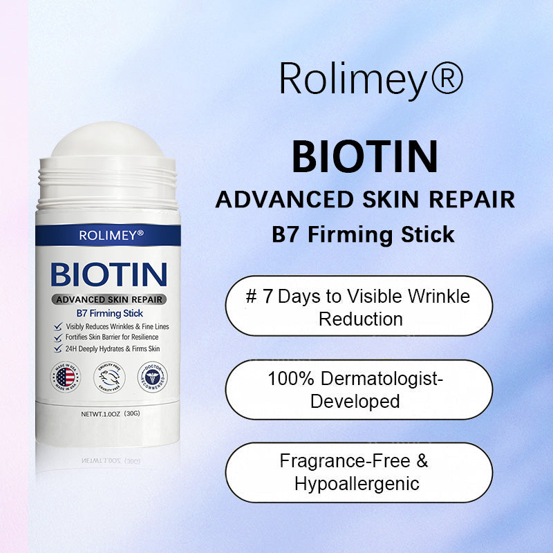 👨‍⚕️👨‍⚕️Rolimey® Biotin(B7) Firming Stick – Targets Aging, Sagging & Fine Lines | Final Day: Save 50%