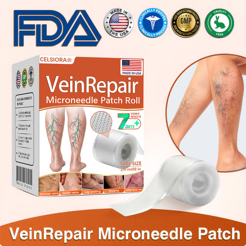 🌿🥇Celsiora® Vein Ease Microneedle Care Patch(For Spider Veins, Varicose Veins, Swelling & Leg Fatigue) - Last Day Promotion 50% OFF